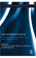 Land and Resource Scarcity