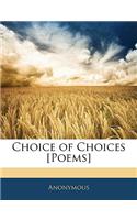 Choice of Choices [poems]