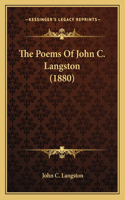 Poems Of John C. Langston (1880)