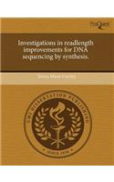 Investigations in Readlength Improvements for DNA Sequencing by Synthesis: (English)