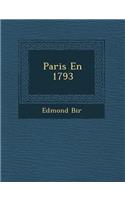 Paris En 1793