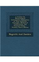 A Treatise on Meteorological Instruments