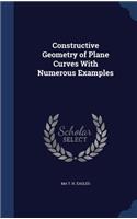 Constructive Geometry of Plane Curves With Numerous Examples