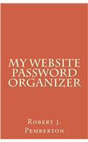 My Website Password Organizer: Ruby Edition