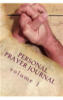 Personal prayer journal