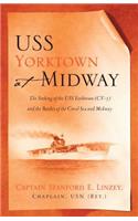 USS Yorktown At Midway