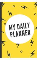 Daily Planner For Electricians: Funny Daily Planner for Electricians Gift - 3 Month One Page Per Day - Daily Planner Undated Productivity Journal Blank Date - Pocket Size Organizer