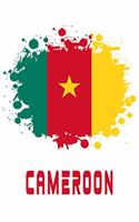 Cameroon Flags Notebook