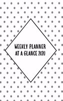 Weekly Planner At A Glance 2020