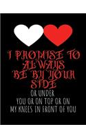 I Promise to Always Be by Your Side or Under You or On Top or On My Knees in Front of You