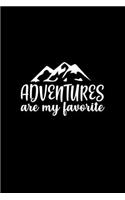 Adventures are my favorite: Food Journal - Track your Meals - Eat clean and fit - Breakfast Lunch Diner Snacks - Time Items Serving Cals Sugar Protein Fiber Carbs Fat - 110 pag
