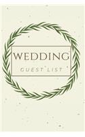 Wedding Guest List