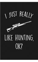 I Just Really Like Hunting Ok