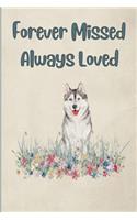 Pet Grief Journal Husky