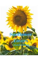 Sunflower Lovers Journal Notebook: A4 Size with 200 Pages for recording your special events or thoughts. Ideal Gift. Includes Index Pages, Password Tracking Columns, At a Glance Calen