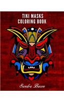 Tiki Masks Coloring Book