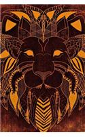 Lion Head Lined Journal