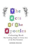 Acts of the Apostles Colouring Book