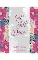 Get Shit Done 2019-2023 Monthly Planner