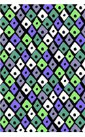 Bullet Journal Notebook Colorful Diamonds 3