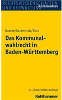 Das Kommunalwahlrecht in Baden-Wurttemberg