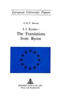 I.I. Kozlov: The Translations from Byron