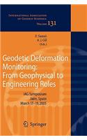 Geodetic Deformation Monitoring: From Geophysical to Engineering Roles