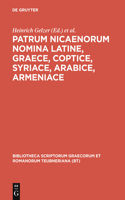 Patrum Nicaenorum Nomina, Latine, Graece, Coptice, Syriace, Arabice, Armeniace