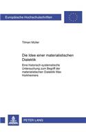 Die Idee Einer Materialistischen Dialektik