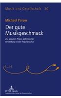 gute Musikgeschmack