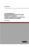 Die Ausbildung von Bewältigungsmechanismen bei jungen Menschen in komplexen Anforderungssituationen zur Förderung sozialer Kompetenzen im Alltag