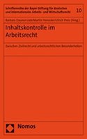 Inhaltskontrolle Im Arbeitsrecht
