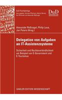 Delegation Von Aufgaben an It-Assistenzsysteme
