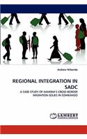 Regional Integration in Sadc