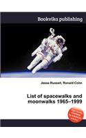 List of Spacewalks and Moonwalks 1965-1999