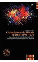 Championnat de RDA de Football 1978-1979: (French)
