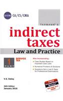 Indirect Taxes Law and Practice in 2 vols