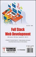 Full Stack Web Development for BE Anna University R21CBCS (V - IT - IT3501)