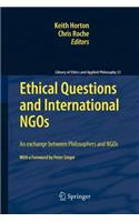 Ethical Questions and International NGOs
