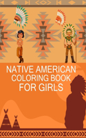 Native American Coloring Book For Girls