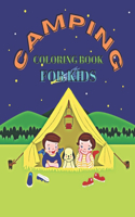 Camping Coloring Book For Kids