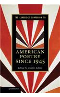 Cambridge Companion to American Poetry Since 1945