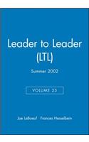Leader to Leader #25 Summer 2002