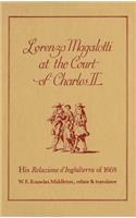 Lorenzo Magalotti at the Court of Charles II