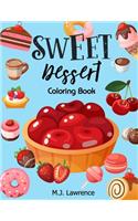 Sweet Dessert Coloring Book
