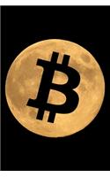 Bitcoin moon: Notebook (Journal, Diary) for Traders, Miners and Hodlers - 120 lined pages to write in