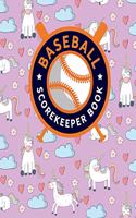 Baseball Scorekeeper Book