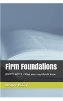 Firm Foundations