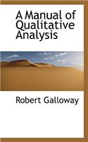 A Manual of Qualitative Analysis