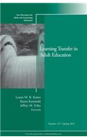 Learning Transfer in Adult Education